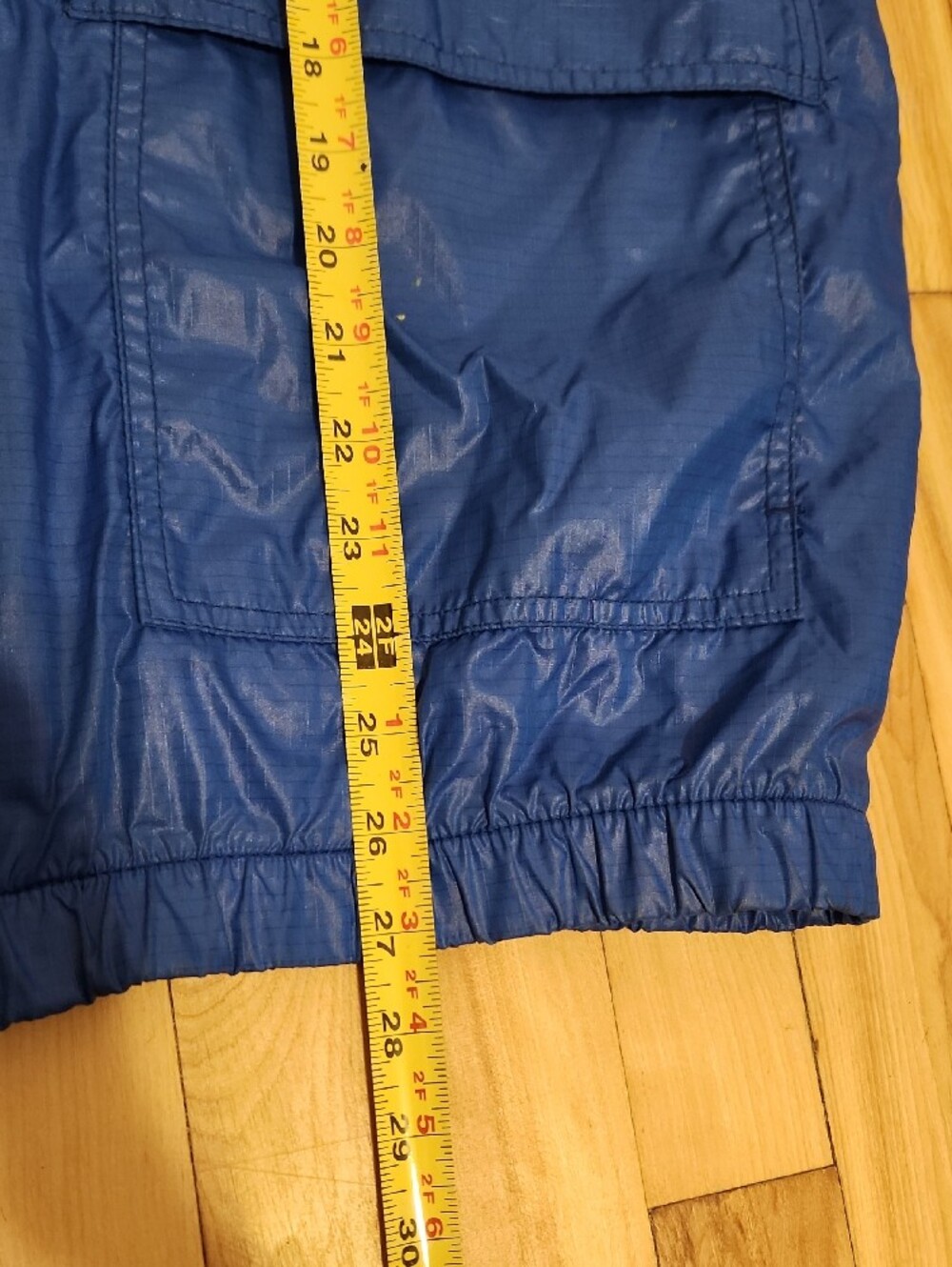 Vintage Oilers Blue/White/Orange Colorblock Windbreaker Jacket - NHL Inspired - Picture 8 of 16